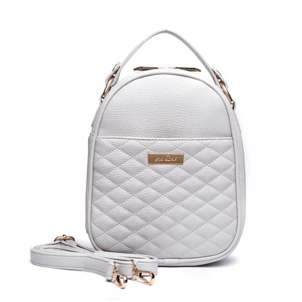LULI BEBE MONACO SNACK BAG STONE GREY - Picture 13 of 16